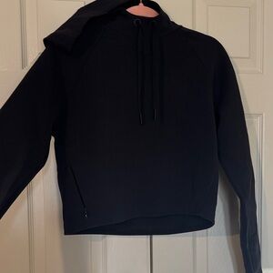 Lululemon Black Hoodie with Side Zipper size 6